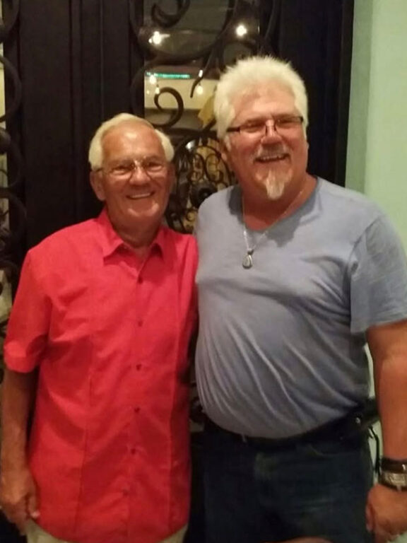 Father & Son: Pete Kossoudji